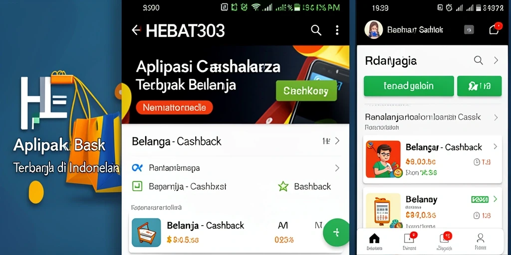 Tampilan HEBAT303 yang intuitif dan fungsional untuk Cashback.