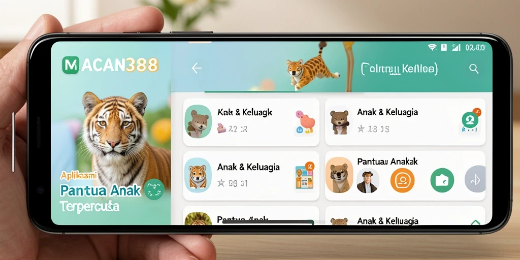 Antarmuka aplikasi MACAN388 yang intuitif dan mudah digunakan.