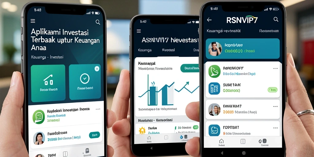 Tampilan antarmuka aplikasi RSNVIP7 untuk investasi yang menarik.